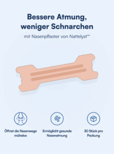 Nasenpflaster (Nattelyst™)