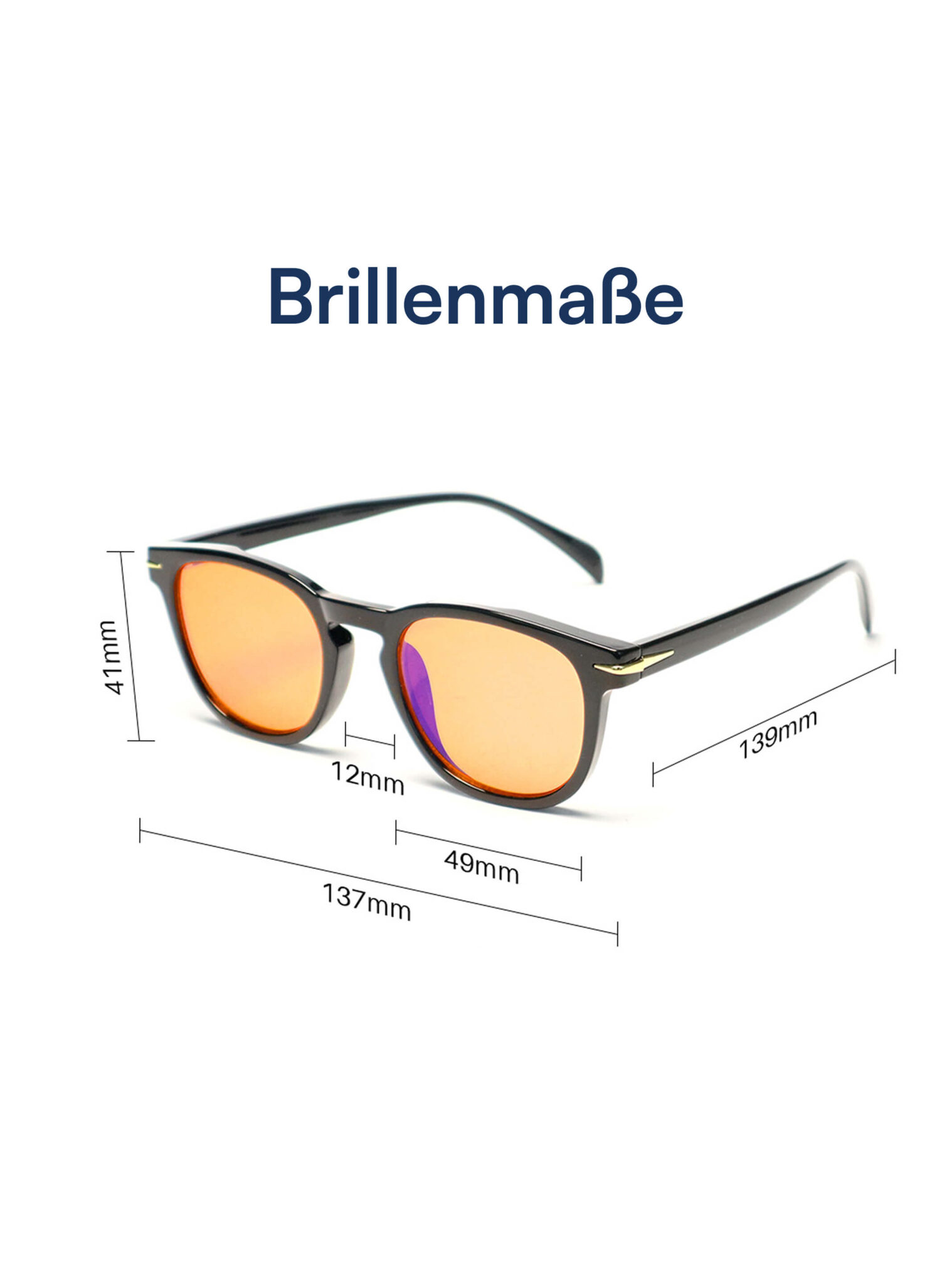 RADIANT Blaulichtfilter Brille