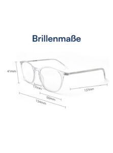 Meridian Blaulichtfilter Brille