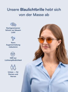 Zenith Blaulichtfilter Brille