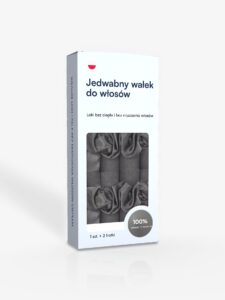 Heatless Silk Curls jedwabny wałek do włosów (OEKO-TEX)
